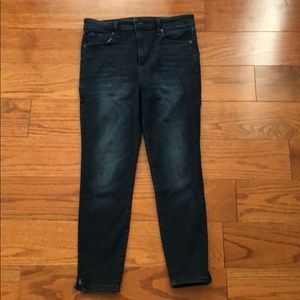 Abercrombie Simone high rise ankle jeans